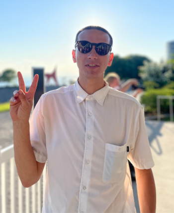 The bio image for fellow, KC Campbell.