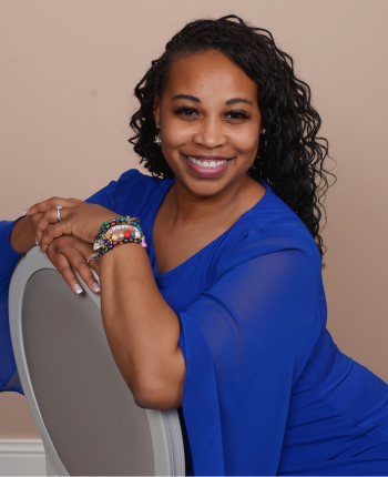 The bio image for fellow, Ariesha Murray.