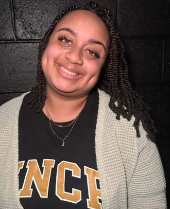 The bio image for fellow, Jasmine B. Toles.