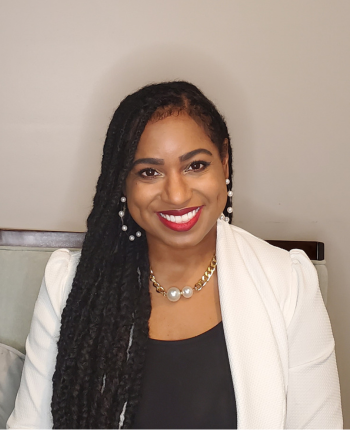 The bio image for fellow, Sierah Campbell.