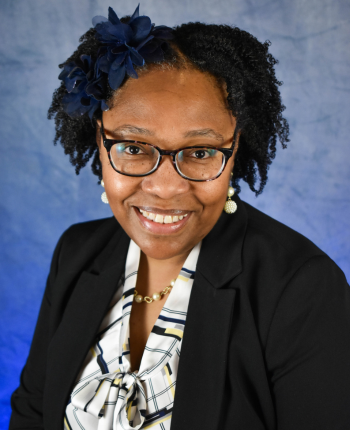 The bio image for fellow, Karen