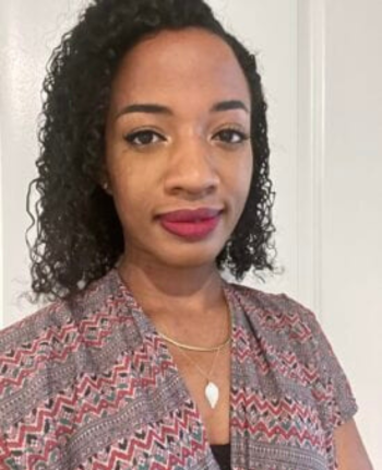 The bio image for fellow, Tiffany