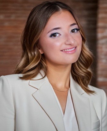 The bio image for fellow, Julia Mague.