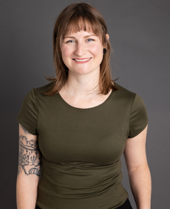 The bio image for fellow, Meghan Rickelman.